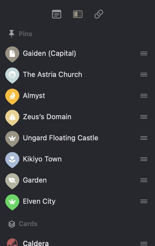 A Inspector showing the Canvas Section on macOS