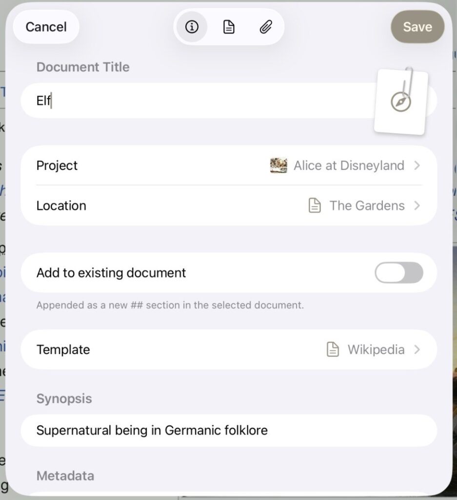 The Web Clipper for iOS