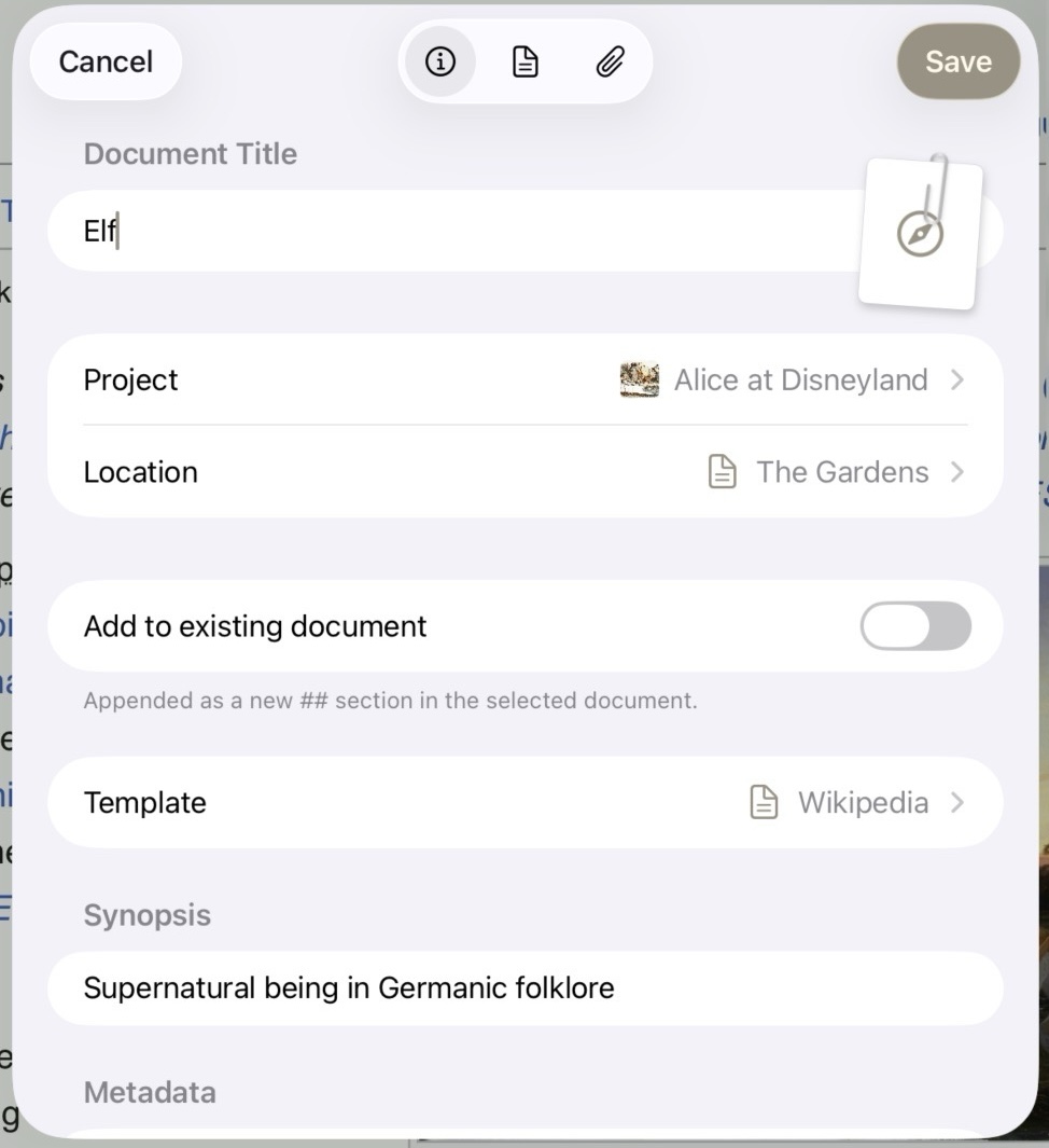 The Web Clipper on iOS