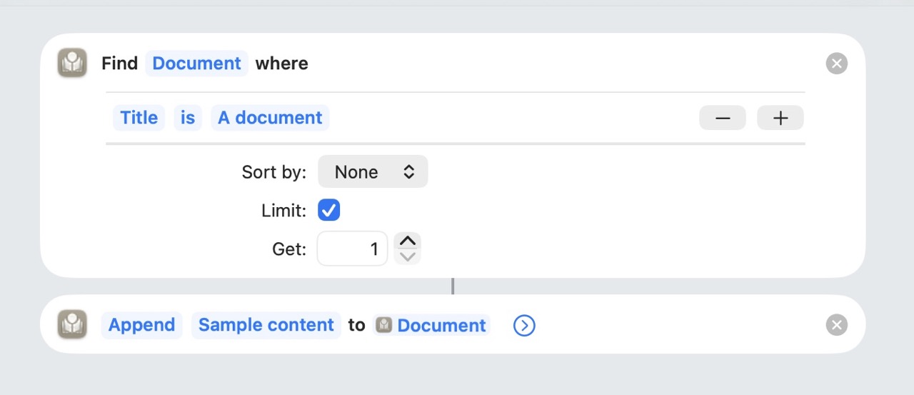 Shortcut Automations with Atlas in the Shortcuts app