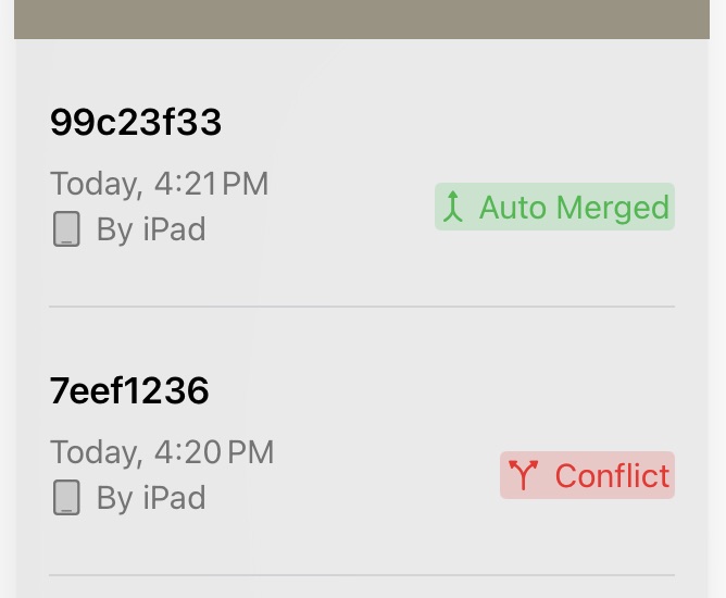 Auto-merged Conflict
