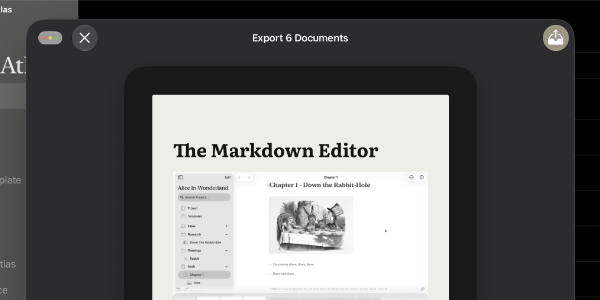 Atlas 1.9.3: Kindle Export View, Add Webpage Shortcut, Project Icon Maker
