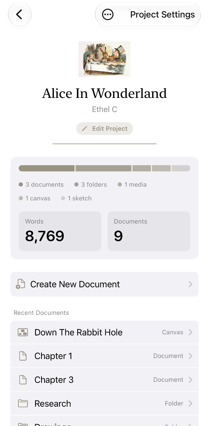 Atlas on iPhone