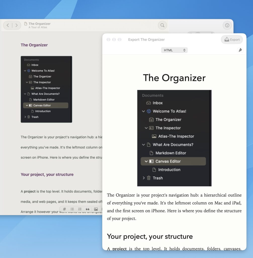 Styling During Export, Not While You Write